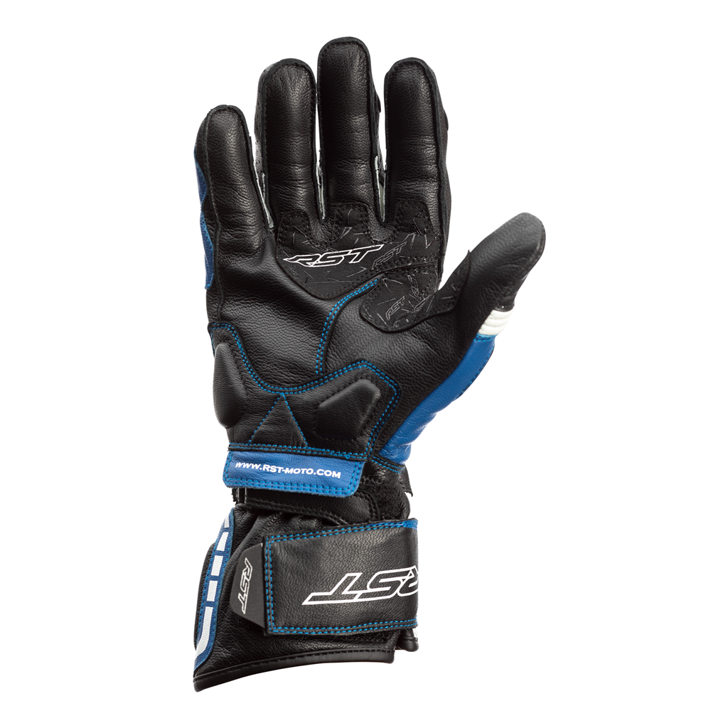 RST Axis CE Sports Gloves - Black / Blue / White