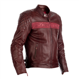 RST IOM TT Brandish CE Leather Jacket - Oxblood
