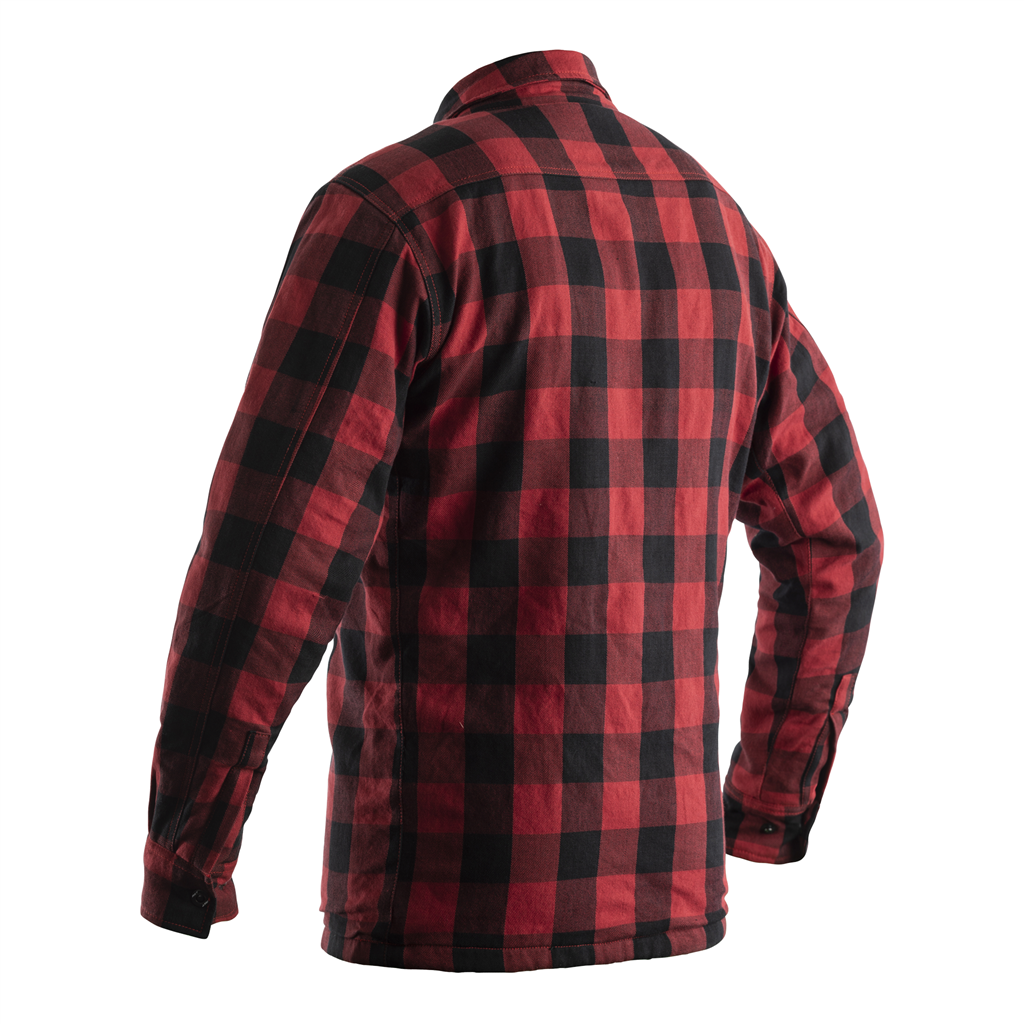 RST  Lumberjack CE Armoured Chequered Shirt - Red