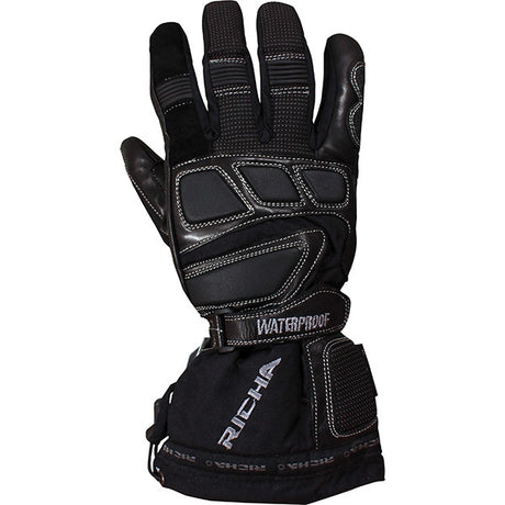 Richa Carbon Motorbike Motorcycle Winter Gloves.Black - Richa -  - MSG BIKE GEAR - 1