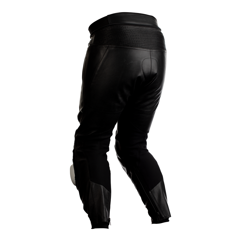 RST Tractech Evo R CE Leather Trousers - Black / Black