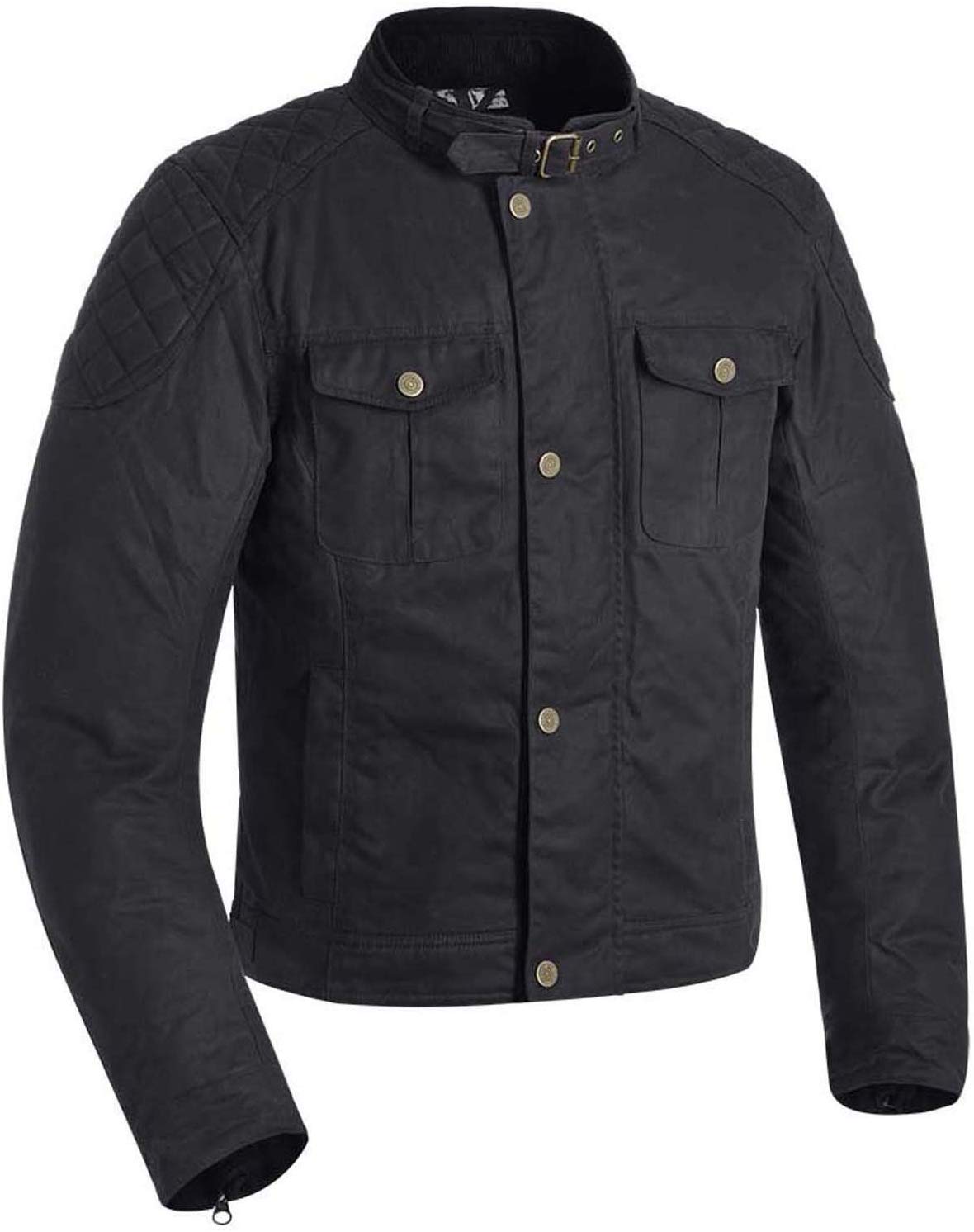 Oxford Holwell 1.0 Wax Jacket - Black