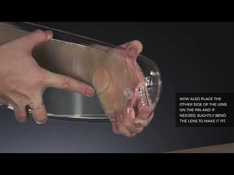 Nitro N3100 Pinlock® 70 Visor Insert - Clear