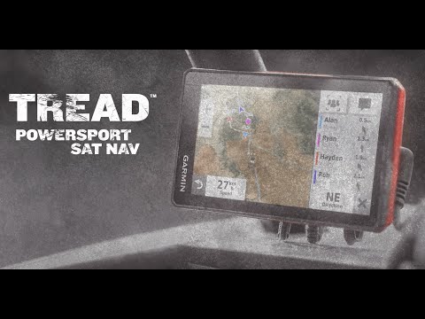 Garmin Tread + Group Ride Tracker GPS All-Terrain UK & Europe 5.5" Powersport HD Sat Nav