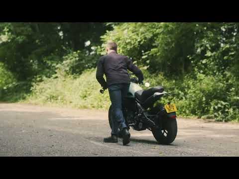 Oxford Original Approved AA Dynamic Men's Motorcycle Jean Slim - Blue Short