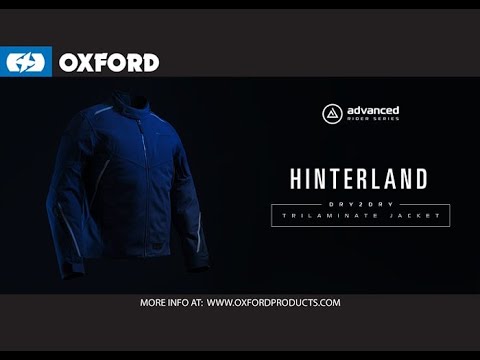 Oxford Hinterland Advanced CE Waterproof Jacket - Black, Grey, Fluo