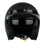 MIDA MV537 Open Face Motorcycle Helmet + FREE Peak