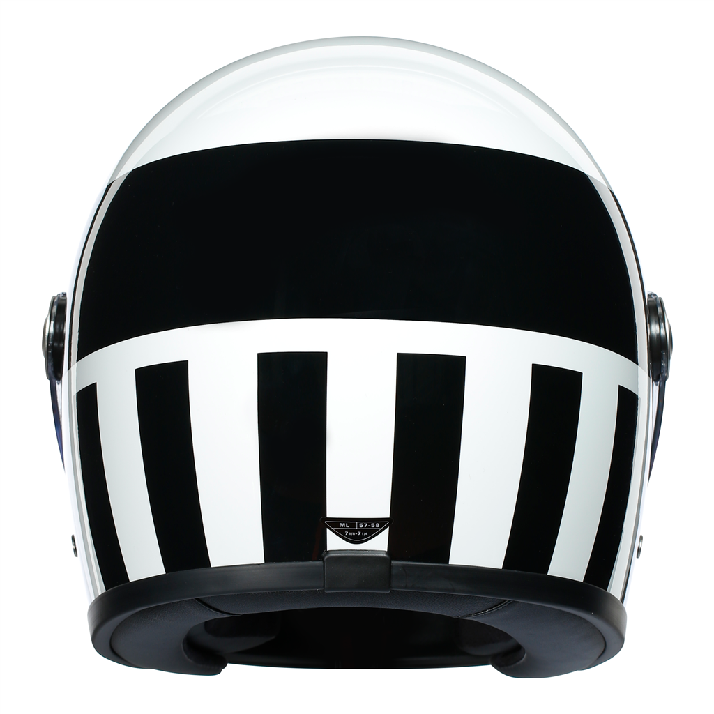 AGV X3000 Invictus Full Face Helmet - White / Black