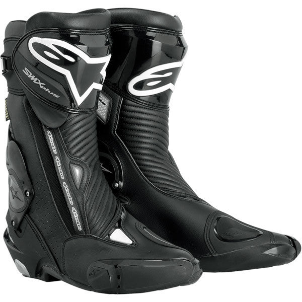 Alpinestars SMX Plus Gore-Tex CE Approved Motorcycle Race Boots - Black - Alpinestars -  - MSG BIKE GEAR - 1