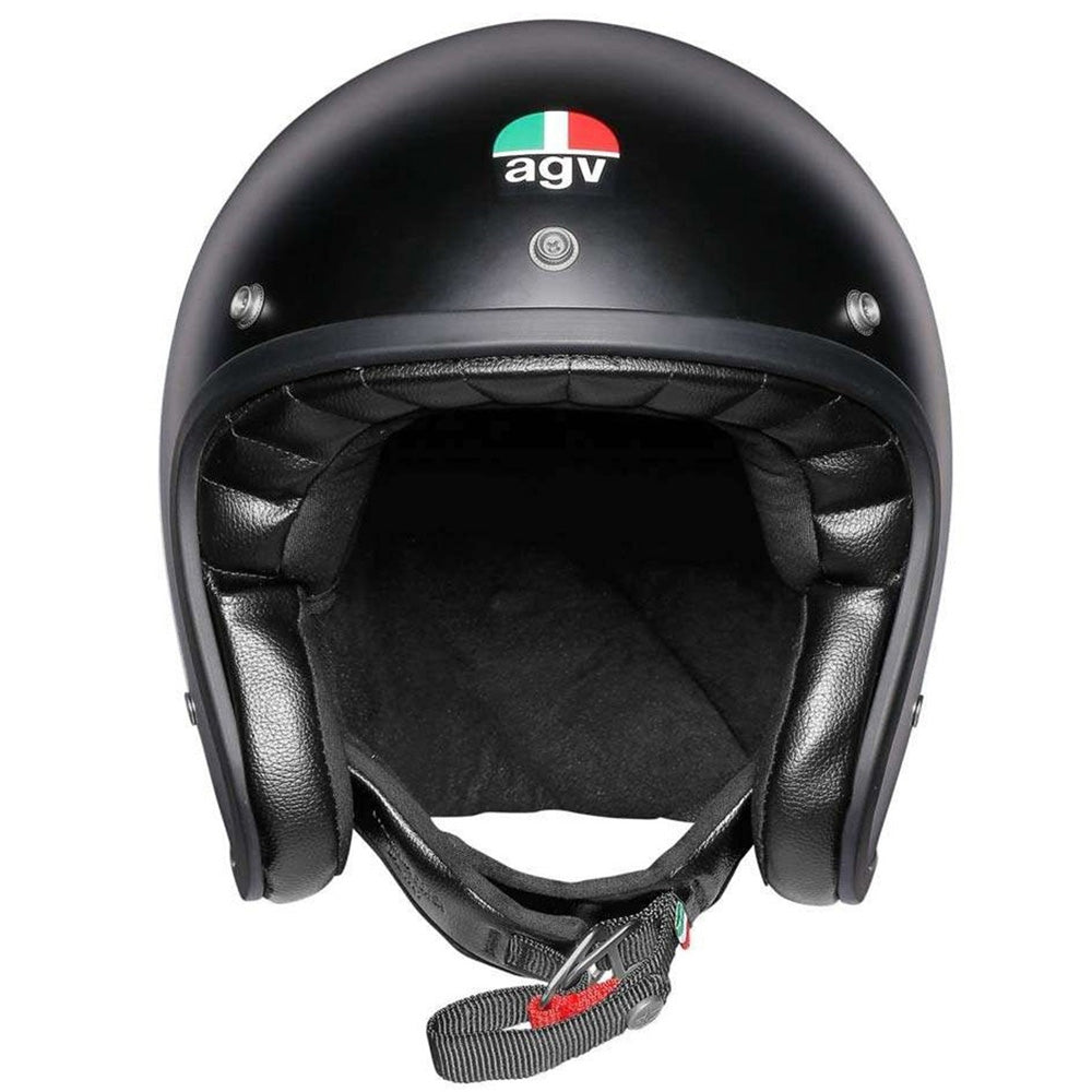 AGV X70 Mono Retro Open Face Helmet - Matt Black