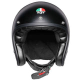 AGV X70 Mono Retro Open Face Helmet - Matt Black