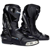 Spada Curve Evo WP Waterproof Leather Race Motorcycle Boots - Black/Grey - Spada -  - MSG BIKE GEAR - 1