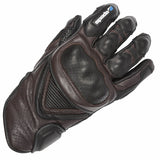 Spada Summer Sled Dog Motorcycle Motorbike Leather Waterproof Gloves - Brown - Spada -  - MSG BIKE GEAR - 1