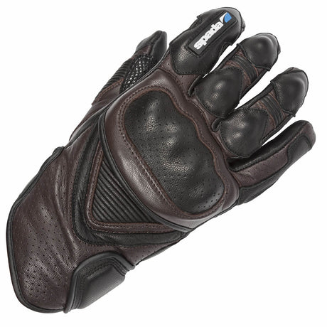 Spada Summer Sled Dog Motorcycle Motorbike Leather Waterproof Gloves - Brown - Spada -  - MSG BIKE GEAR - 1