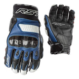 RST 2705 Freestyle CE Short Leather Gloves - Black / Blue