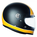AGV X3000 Retro Full Face Helmet - Black / Yellow