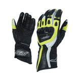RST 2085 R-18 Leather Sports Gloves - Yellow