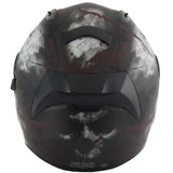 Vcan V128 Full Face Helmet - Rage