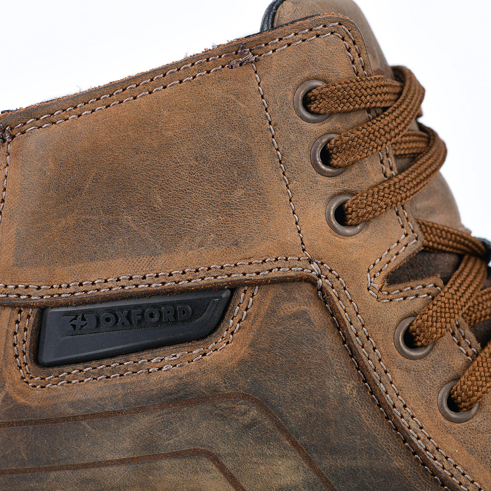 Oxford Kickback CE Waterproof Boots - Brown
