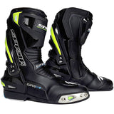 Spada Curve Evo WP Waterproof Leather Race Motorcycle Boots - Black/Yellow - Spada -  - MSG BIKE GEAR - 1