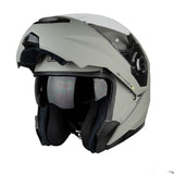 G-Mac Axis Evo Flip Front Helmet - Satin Grey