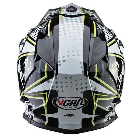 Vcan V321 Off Road Helmet - Black/Coolplay