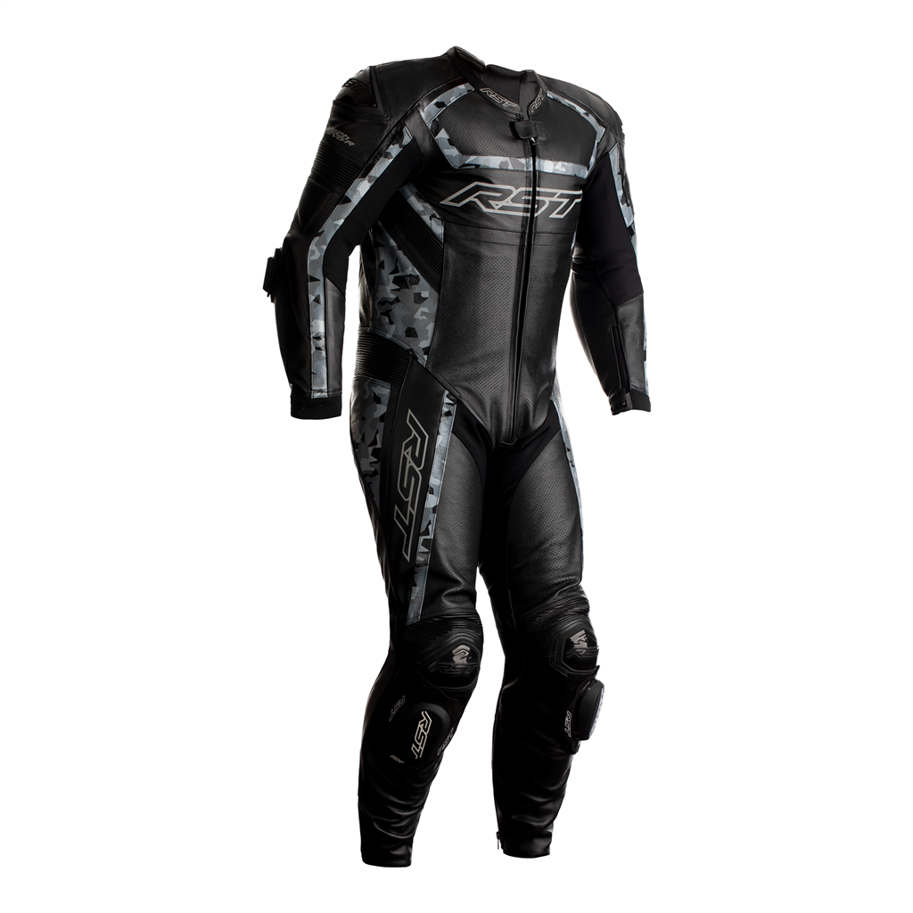 RST 2460 TracTech Evo R CE Leather Suit - Black / Camo