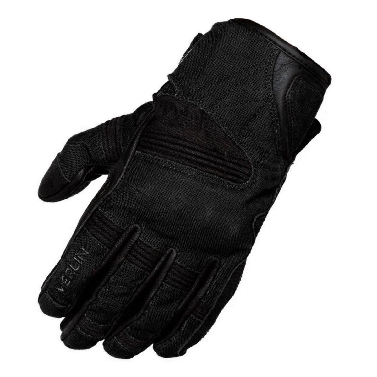 Merlin Mahala Explorer D3O Cordura Waterproof Cotton Textile / Leather Gloves - Black