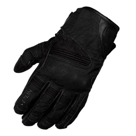 Merlin Mahala Explorer D3O Cordura Waterproof Cotton Textile / Leather Gloves - Black