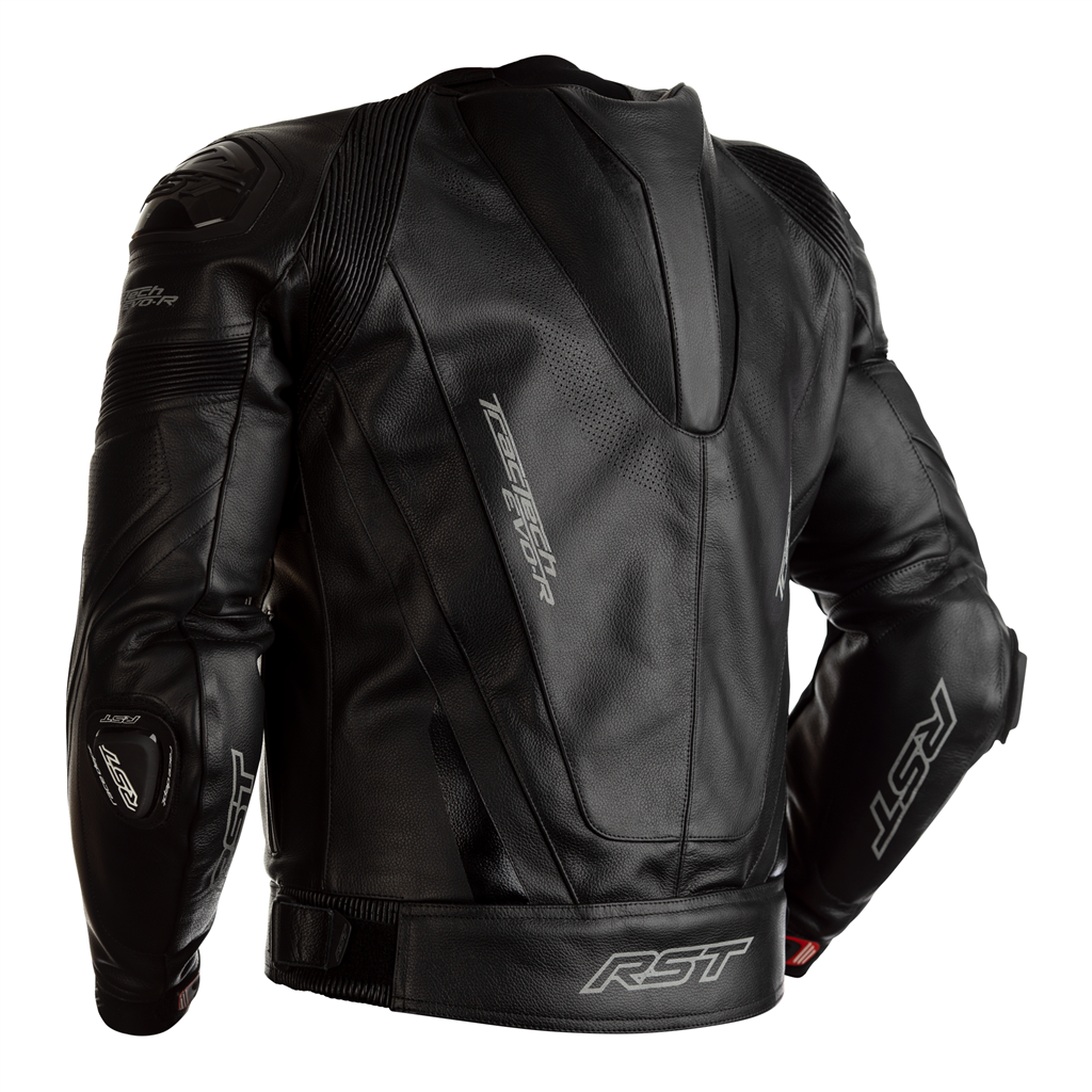 RST Tractech Evo R CE Leather Jacket - Black