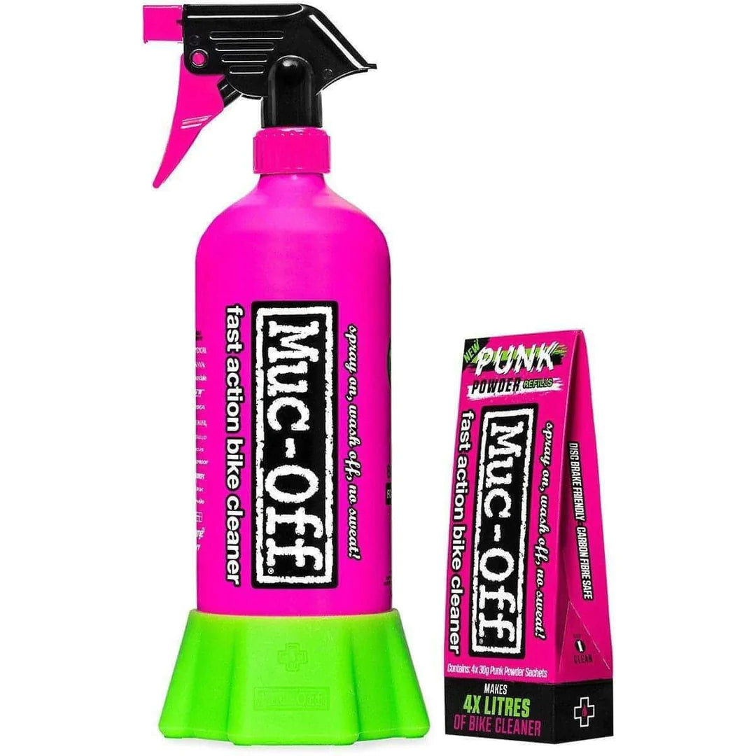 Muc-Off Bottle for life + Punk Powder Bundle
