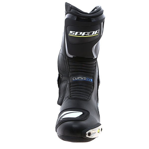 Spada Curve Evo WP Waterproof Leather Race Motorcycle Boots - Black/Yellow - Spada -  - MSG BIKE GEAR - 4