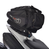 Oxford T30R Motorbike Motorcycle Tail Pack - 30 Litres + Rain Cover Black - Oxford -  - MSG BIKE GEAR