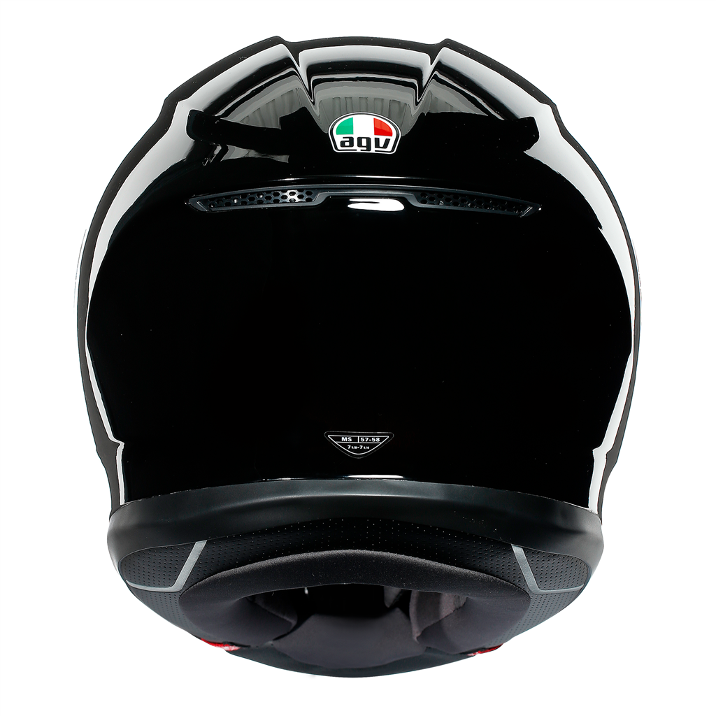 AGV K6 "Solid" Full Face Helmet - Black