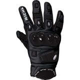 Richa Rock Short Leather Sports Summer Motorcycle Gloves Black - Richa -  - MSG BIKE GEAR