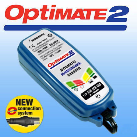 Optimate 2 12V Car Motorcycle Quality Battery Optimiser Charger - Optimate -  - MSG BIKE GEAR