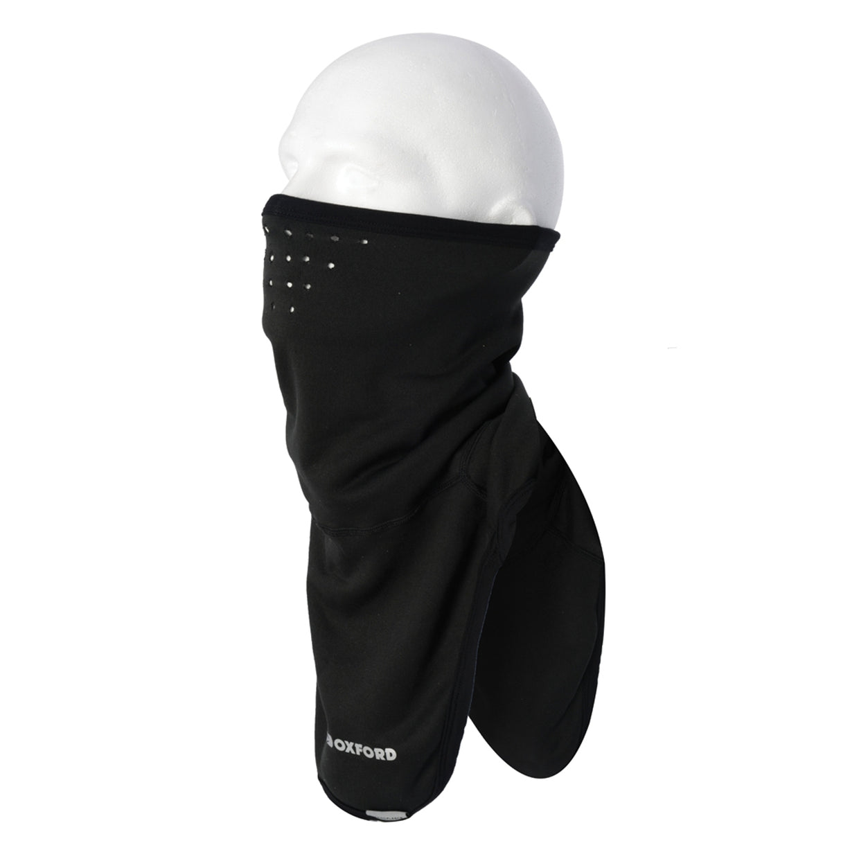 Oxford Deluxe Unisex Motorcycle Neck Tube Micro Fleece - Black