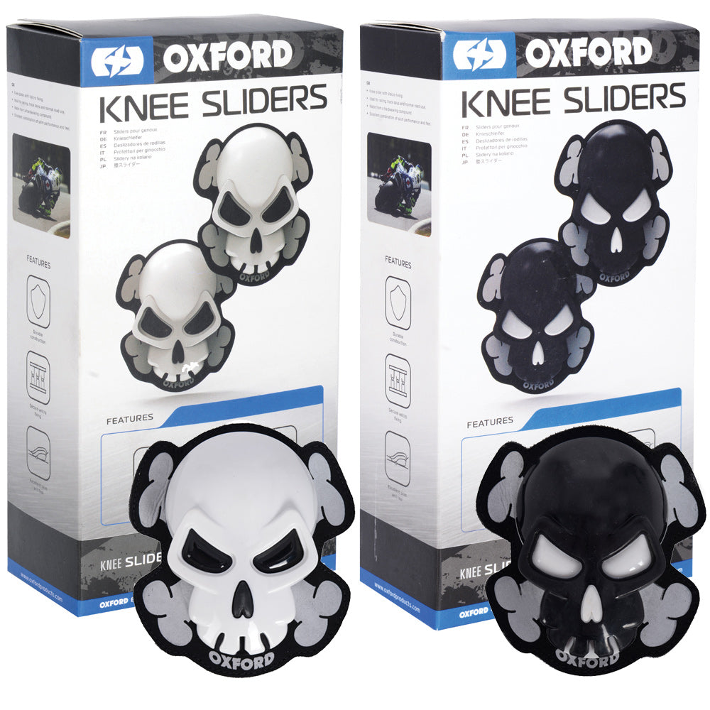 Oxford Skull Knee Sliders