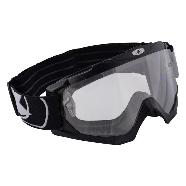 Oxford Assault Pro Adult Motocross MX Enduro ATV Goggles Matt Black -Clear Lens - Oxford -  - MSG BIKE GEAR