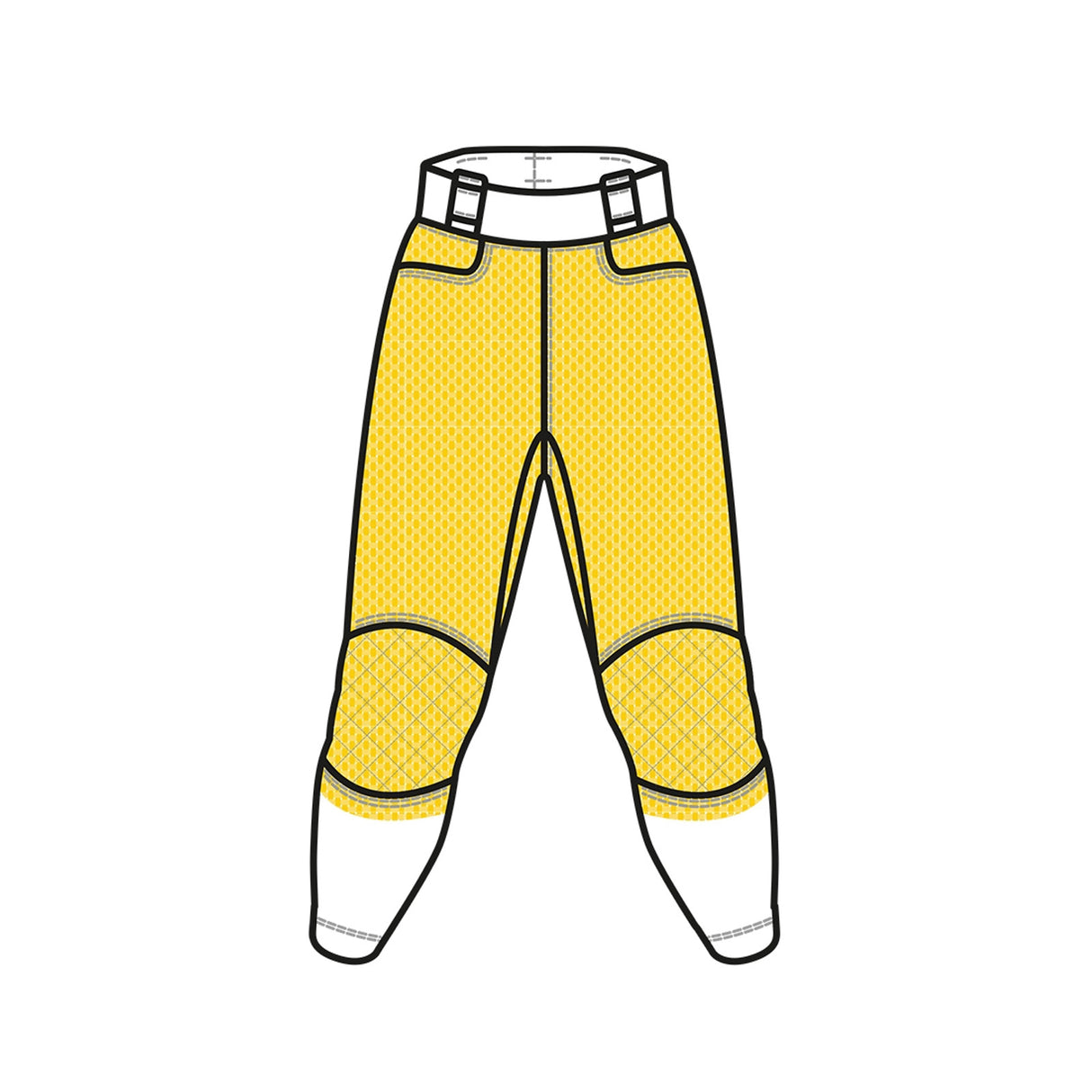 Oxford Ladies Kevlar Super Leggings - Black (Short)