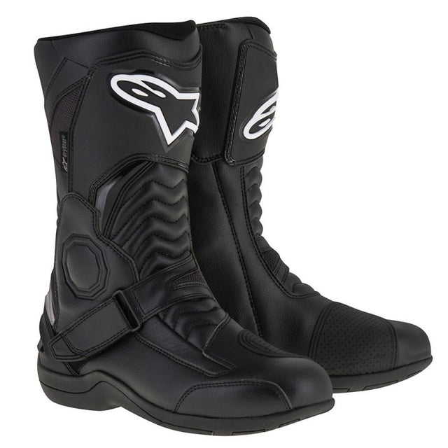 Alpinestars Pikes Drystar Waterproof Touring Commuting Motorcycle Boots - Black - Alpinestars -  - MSG BIKE GEAR - 1