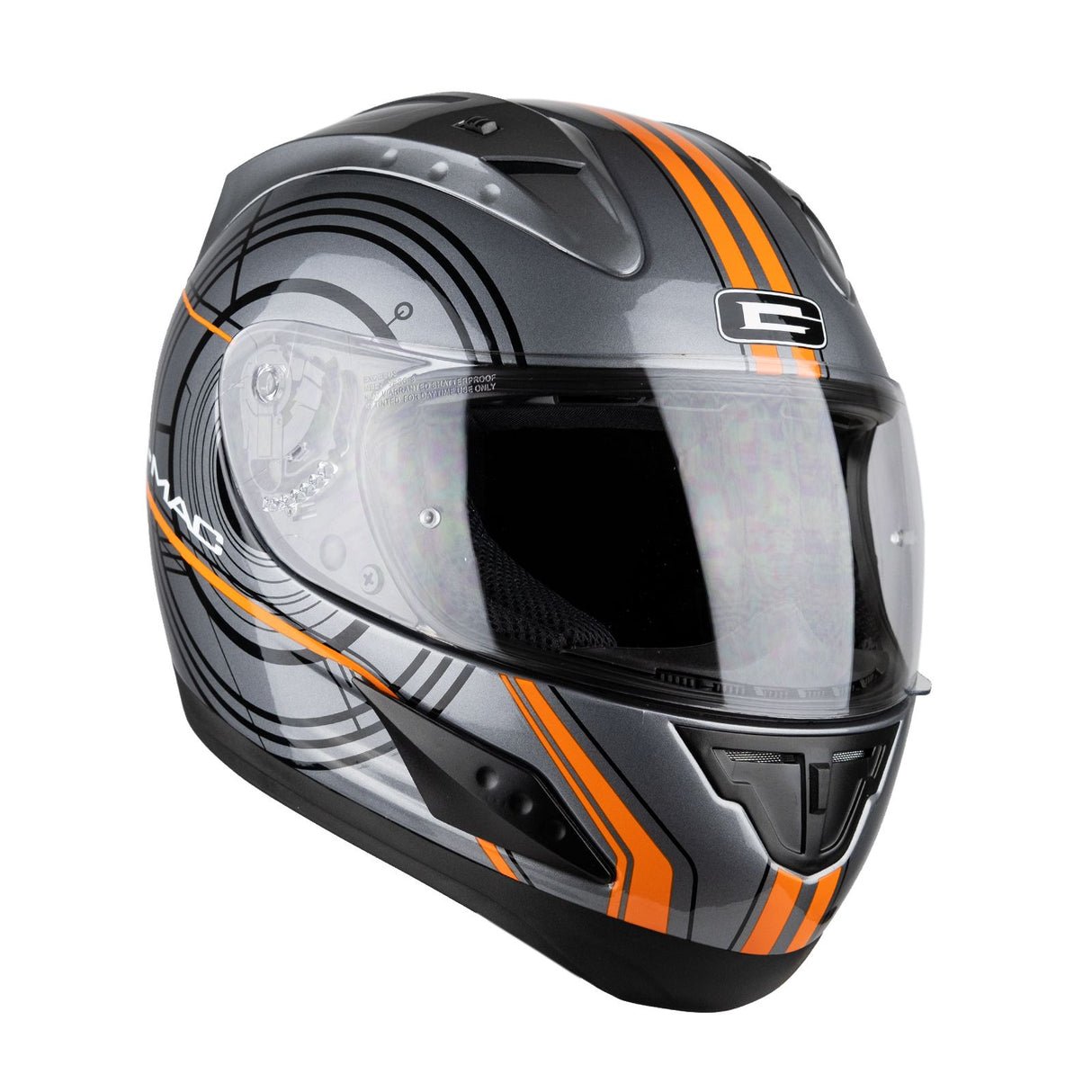 G-Mac Pilot Evo Full Face Motorcycle Helmet