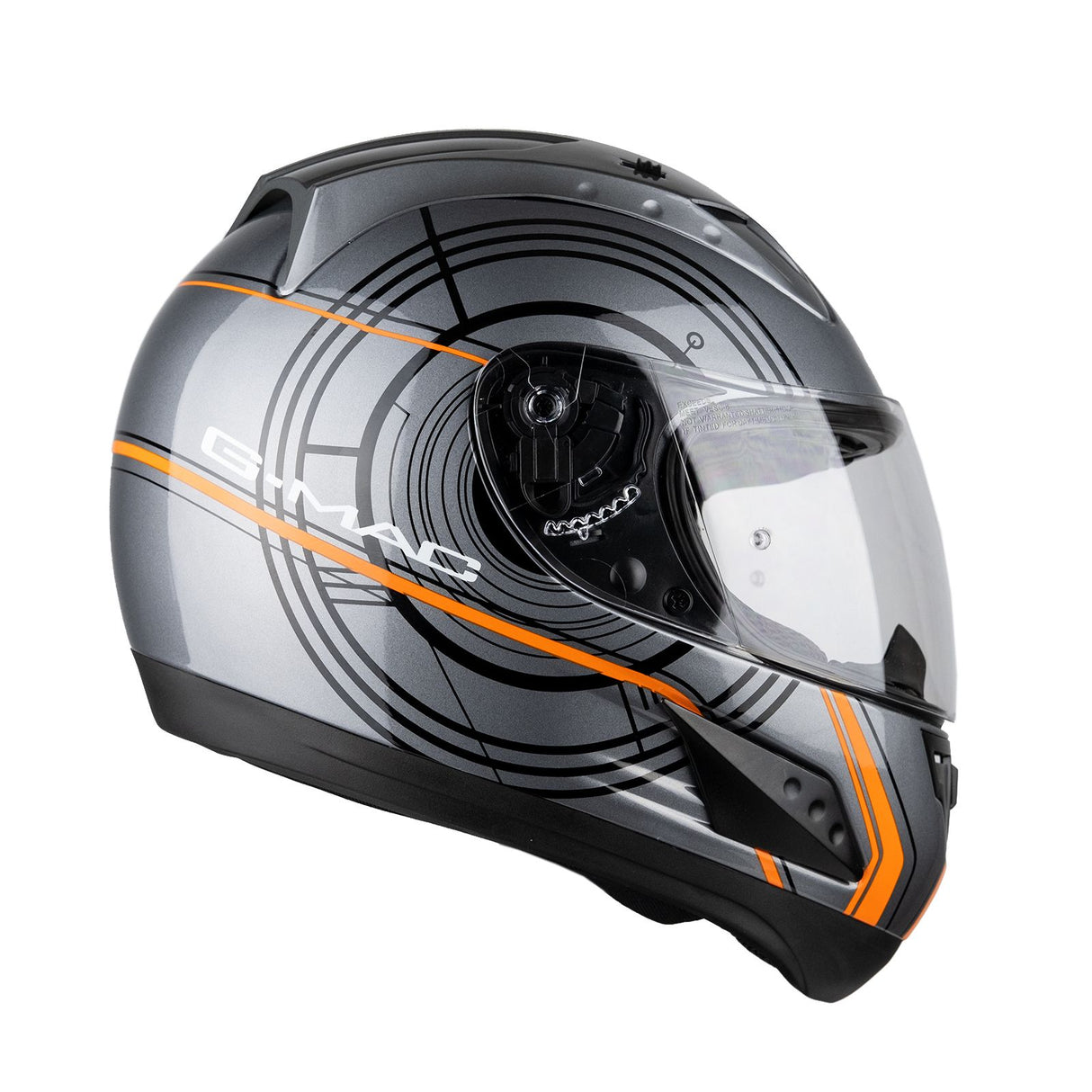 G-Mac Pilot Evo Full Face Motorcycle Helmet