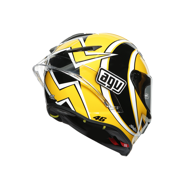 AGV Pista GP-RR Carbon Full Face Helmet Rossi Yamaha Laguna Seca Test 2005 + Smoke Visor