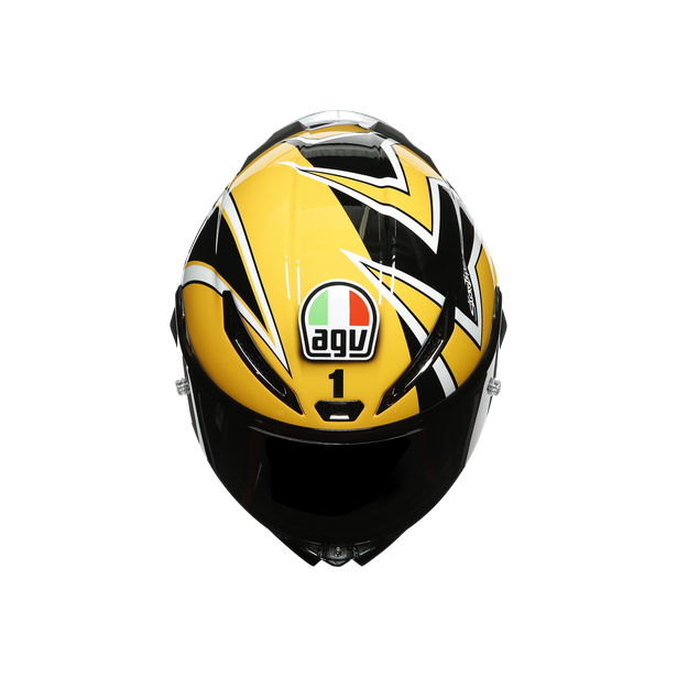 AGV Pista GP-RR Carbon Full Face Helmet Rossi Yamaha Laguna Seca Test 2005 + Smoke Visor