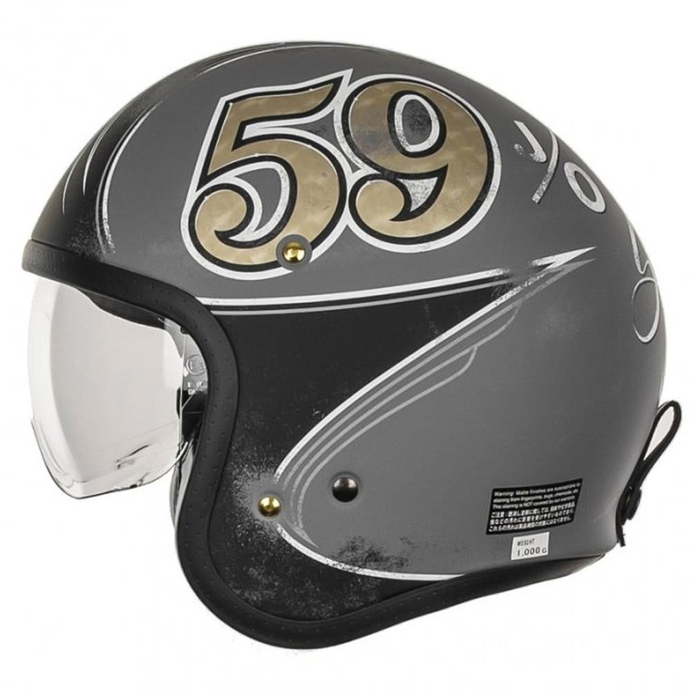 Shoei J.O Open Face Helmet - Gratte-Ciel TC10