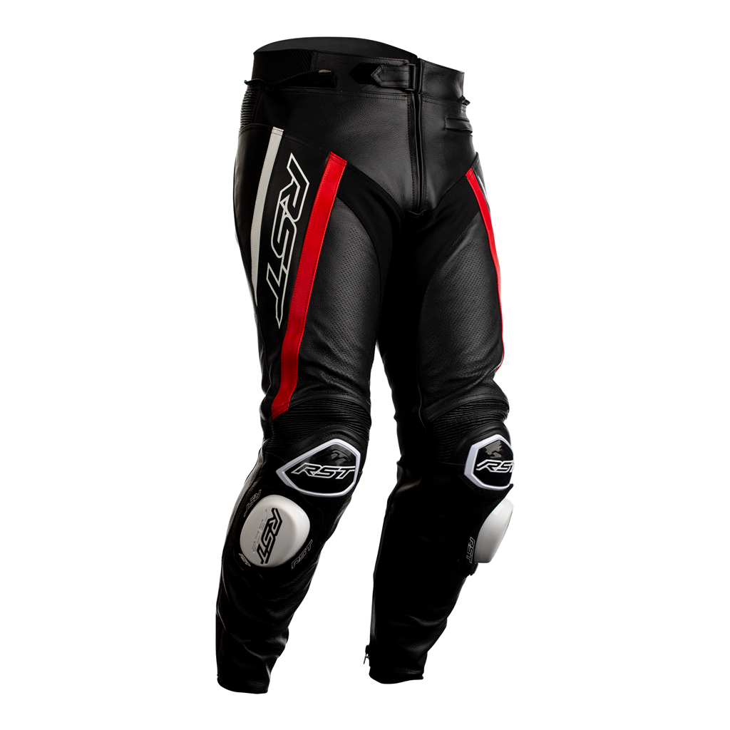 RST 2462 Tractech Evo R CE Leather Jean - Black / Red / White