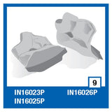 Shark Replacement Cheek Pads for S900 Helmets