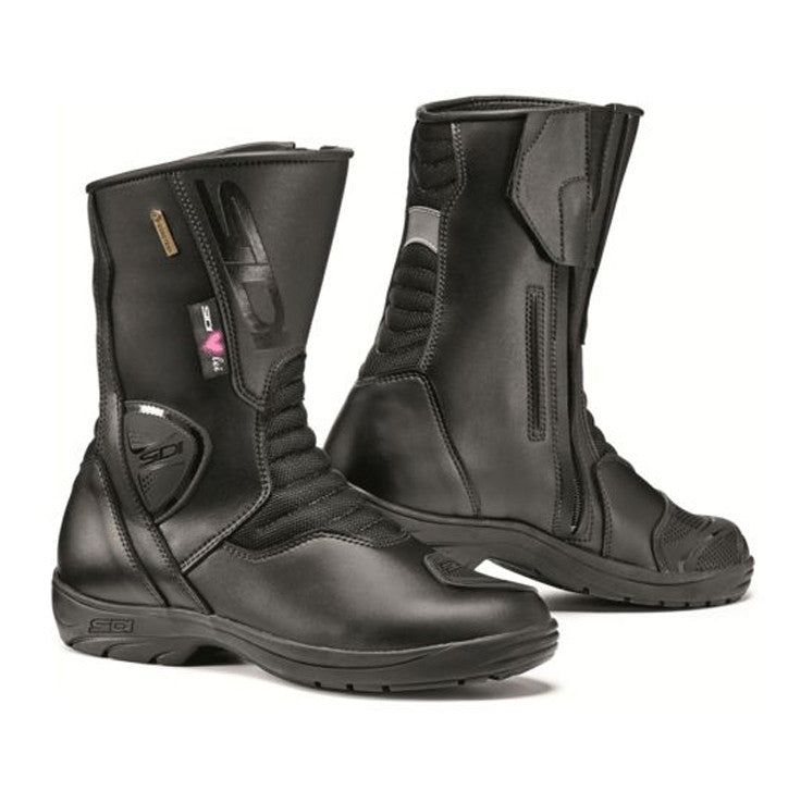 Sidi Gavia Gore-Tex Waterproof LADIES Leather Motorcycle Touring Boots  Black - Sidi -  - MSG BIKE GEAR - 1
