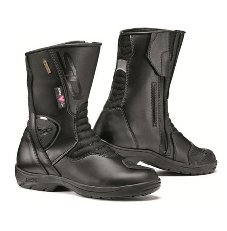 Sidi Gavia Gore-Tex Waterproof LADIES Leather Motorcycle Touring Boots  Black - Sidi -  - MSG BIKE GEAR - 1